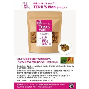 画像1: 乾燥さつまいもチップス TERU'S WAN