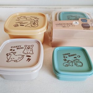 画像4: コンパクトランチボックス3個セット　コーギー