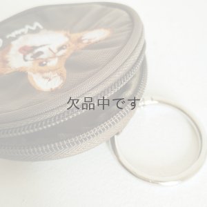 画像4: コーギー刺繍丸ポーチ
