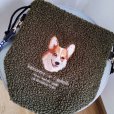 画像3: ボア刺繍コードショルダー　コーギー (3)