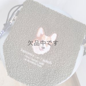画像3: ボア刺繍コードショルダー　コーギー