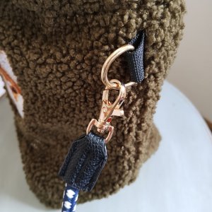 画像5: ボア刺繍コードショルダー　コーギー