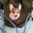 画像2: ボア刺繍コードショルダー　コーギー (2)