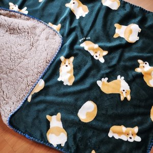 画像5: スワンネル3wayひざ掛け　コーギー