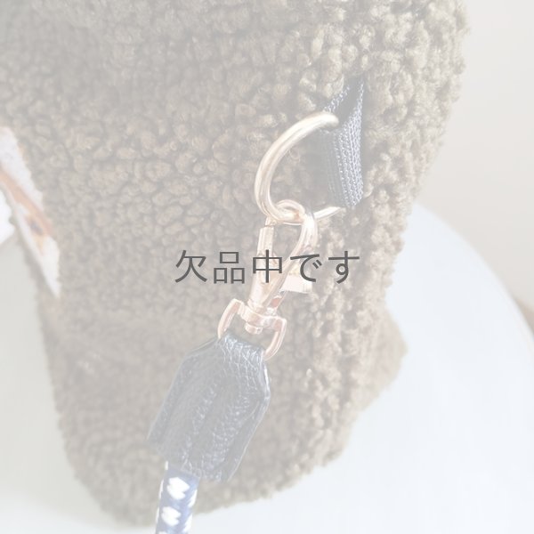 画像5: ボア刺繍コードショルダー　コーギー (5)
